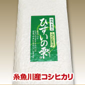 糸魚川産コシヒカリ　ひすいの雫　真空パック